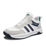 Men's Wear-resistant Sneakers - Athletic Shoes - Breathable Lace-ups - Image 2
