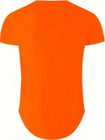 Solid Color Men's Comfy V-Neck Medium Stretch T-shirt, Men's Summer Clothes, Men's Outfits - Image 17