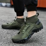Men's Trendy Breathable Sneakers, Wear-resistant Non-Slip Outdoor Shoes For Hiking Fishing - Image 6