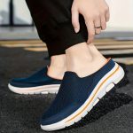 Men's Slip-on Mules Half Sneakers, Casual Walking Shoes Outdoor, Backless Sneakers, Open Back Shoes - Image 10