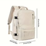 Multi Pocket Carry On Travel Backpack, Flight Approved Gym Bag With Shoe Compartment, Waterproof Laptop School Bag - Image 26
