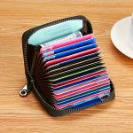 1pc Men's PU Leather Casual Card Holder, Zipper Coin Purse - Image 10