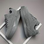 Men's Trendy Solid Skate Shoes, Comfy Non Slip Casual Lace Up Sneakers For Men's Outdoor Activities - Image 4