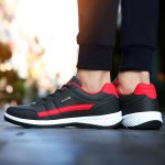 Men's Casual Comfortable Sneakers, Lightweight Durable Anti-Slip Sneakers, Street Style Trendy Shoes For Daily Wear - Image 10