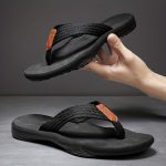 Men's Trendy Outdoor Beach Slip On Strap Flip Flops, Casual Outdoor Slippers With Assorted Colors - Image 8