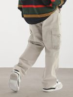 Men's Casual Drawstring Pants With Stylish Flap Pockets And Multi-Pocket Design, Comfortable And Fashionable – Perfect For Outdoor Activities, Relaxed Fit Style - Image 8