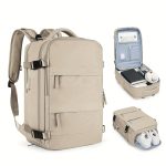 Travel Laptop Backpack, Large Capacity Bag, Unisex Design, Airline Approved, With USB Charging Port And Spacious Compartments - Image 21