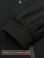 Men's Casual Sports Stand Collar Jacket, Stylish And Simple Outdoor Coat For Spring And Autumn Seasons, Men's Clothing - Image 7