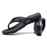 Men Acupressure Massage Reflexology Flip Flops Shock Absorption Lightweight Non Slip Thong Sandals For Indoor Outdoor Beach Summer - Image 10