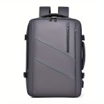 1pc Expandable Laptop Backpack, Waterproof Business Travel Backpack, Fits 15.6-Inch Laptop - Image 3