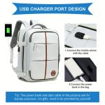Multifunctional Travel Backpack, Airline-approved Laptop Schoolbag, Outdoor Sports Daypack With Shoes Compartment - Image 18