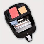 1pc Luminous Backpack, Men's Fashion Trendy Backpack, Large Capacity Lightweight Oxford Simple Cartoon Backpack - Image 12