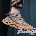 Men's Blade Sneakers, Breathable Shock Absorption Running Shoes Lightweight Non-Slip Shoes For Jogging Tennis Gym, Walking Sneakers, Athletic Shoes - Image 13
