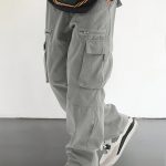 Men's Casual Drawstring Pants With Stylish Flap Pockets And Multi-Pocket Design, Comfortable And Fashionable – Perfect For Outdoor Activities, Relaxed Fit Style - Image 6