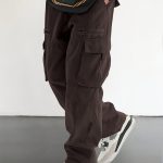 Men's Casual Drawstring Pants With Stylish Flap Pockets And Multi-Pocket Design, Comfortable And Fashionable – Perfect For Outdoor Activities, Relaxed Fit Style - Image 3