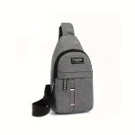 Men's Adjustable Chest Bag Outdoor Mountaineering Cycling One Shoulder Slant Cross Oxford Cloth Chest Bag - Image 16