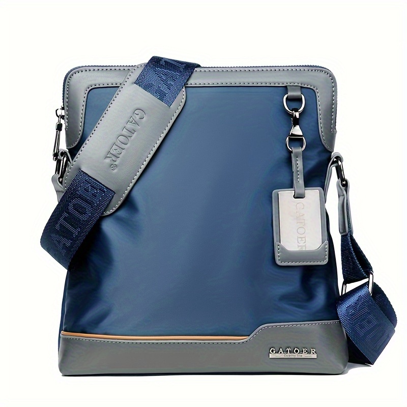9e51fa5b-d216-4300-adef-4d1589461f1e.jpg Men's Shoulder Bag With High-grade Cloth, Sling Bag, Crossbody Bag For Hanging Out & Daily Commute, Ideal Exquisite Gift For Boyfriend & Relatives - Image 1