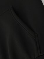Men's Long Sleeve Solid Hoodies Street Casual Sports And Fashionable With Kangaroo Pocket Sweatshirt, Suitable For Outdoor Sports, For Autumn And Winter, Fashionable And Versatile - Image 12