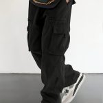 Men's Casual Drawstring Pants With Stylish Flap Pockets And Multi-Pocket Design, Comfortable And Fashionable – Perfect For Outdoor Activities, Relaxed Fit Style - Image 7