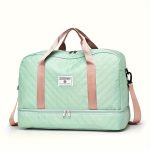Luxury Large Capacity Duffel Bag – Versatile Shoulder & Crossbody Tote With Dry Wet Separation Pockets And Dual Side Pockets For Travel & Gym - Image 6