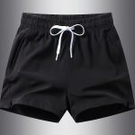 Men's Solid Drawstring Casual Shorts With Pockets, Summer Sports, Summer Daily, Gym, Running - Image 7