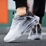 Men's Trendy Street Style Running Shoes With Shock Absorbing, Comfy Non Slip Lace Up Durable Sneakers For Men's Outdoor Activities - Image 9