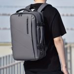 Men's Large Capacity Backpack, 39.62cm Laptop Backpack, Extendable Backpack For Travel, Business, School - Image 11