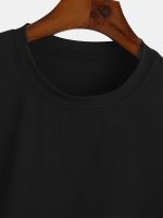 Creative Letter Print, Men's Graphic Design Crew Neck T-shirt, Casual Comfy Tees For Summer, Men's Clothing Tops For Daily Gym Workout Running - Image 8
