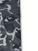 Men's Camouflage Pattern Loose Fit And Cuffed Cargo Pants With Multiple Flap Pockets, Versatile For Street Wear And Outdoors Activities - Image 10