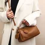 Women's Classic Boston Bag | Solid Color PU Leather | Multi-Pocket Design | Versatile Crossbody And Handbag | Simple Style Purse For Everyday Use - Image 8