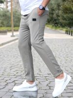 Men's Casual Waist Drawstring Joggers, Chic Stretch Sports Pants - Image 6