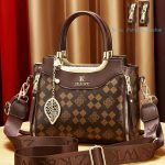 Vintage PU Crossbody Bag, Retro Shoulder Bag, Women's Fashion Handbag & Purse - Image 2