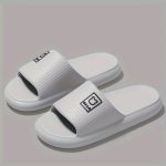 Unisex Solid Colour Open Toe Breathable Slippers, Comfy Non Slip Durable EVA Slides For Men & Women - Image 4