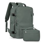 Multi Pocket Carry On Travel Backpack, Flight Approved Gym Bag With Shoe Compartment, Waterproof Laptop School Bag - Image 13