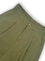 Solid Color Wide Leg Capris Pants, Casual Loose Pants For Spring & Summer, Women's Clothing - Image 6