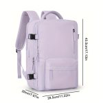 Multi Pocket Carry On Travel Backpack, Flight Approved Gym Bag With Shoe Compartment, Waterproof Laptop School Bag - Image 5