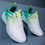 Men's Trendy Street Style Running Shoes With Shock Absorbing, Comfy Non Slip Lace Up Durable Sneakers For Men's Outdoor Activities - Image 5