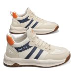 Men's Wear-resistant Sneakers - Athletic Shoes - Breathable Lace-ups - Image 3