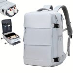 Multifunctional Travel Backpack, Airline Approved Waterproof Casual Daypack, Carry On 39.62cm Laptop Schoolbag, Backpack With Chest Bag Or Small Bag - Image 9