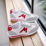 Women's Colorblock Casual Sporty Trainers, Platform Soft Sole Lace Up Walking Shoes, Low-top Running Sneakers