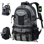 1pc Men's Waterproof Travel Backpack, Mountaineering Hiking Backpack, Outdoor Sports Camping Backpack, Can Hold 43.18 Cm Computer - Image 2