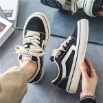 Men's Classic Striped Trendy Skateboard Shoes Lace Up Non Slip Low Top Comfy Sneakers For Outdoor Walking Jogging Campus Street Holiday All Seasons - Image 8