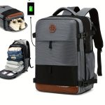 Men's Travel Backpack, Waterproof Computer Backpack, With Shoe Compartment, Computer Carry-on Backpack - Image 11