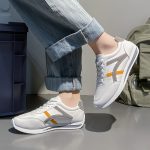 Women's Simple Platform Sneakers, Casual Lace Up Outdoor Shoes, Comfortable Low Top Sport Shoes - Image 2