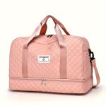 Luxury Large Capacity Duffel Bag – Versatile Shoulder & Crossbody Tote With Dry Wet Separation Pockets And Dual Side Pockets For Travel & Gym - Image 4