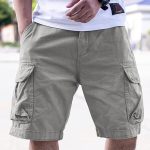 Men's Cargo Shorts Pants Outdoor Hiking Multi-Pocket Utility Shorts, Casual Style, For Summer Hiking Cycling - Image 4