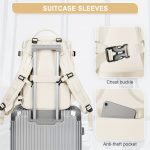 Travel Laptop Backpack, Large Capacity Bag, Unisex Design, Airline Approved, With USB Charging Port And Spacious Compartments - Image 19