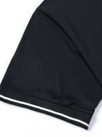 Men's Trendy Color Block Short Sleeve Button Up Lapel Shirt For Summer Daily, Perfect For Golf & Tennis Outdoor Sports, Stylish Collared Top - Image 12