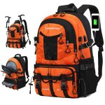 1pc Men's Waterproof Travel Backpack, Mountaineering Hiking Backpack, Outdoor Sports Camping Backpack, Can Hold 43.18 Cm Computer - Image 3