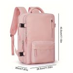 Multi Pocket Carry On Travel Backpack, Flight Approved Gym Bag With Shoe Compartment, Waterproof Laptop School Bag - Image 2